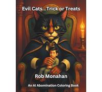 Evil Cats...Trick or Treats (An AI Abomination Coloring Book)