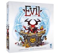 Evil Corp - La Caja de Juego - Juego de Mesa de enfrentamiento - Bag Building - a Partir de 12 años - de 2 a 4 Jugadores - Juego de Estrategia - Versión Francesa