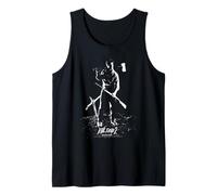 Evil Dead 2 Ash Silhouette with Weapons Horror Movie Camiseta sin Mangas
