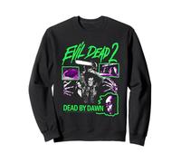 Evil Dead 2 Dead by Dawn Neon Collage Horror Movie Sudadera