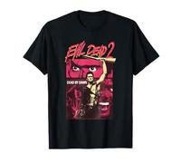 Evil Dead 2 Dead by Dawn Poster Collage Vintage Horror Camiseta