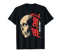 Evil Dead 2 Dead by Dawn Skull Design Horror Movie Camiseta