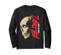 Evil Dead 2 Dead by Dawn Skull Design Horror Movie Manga Larga