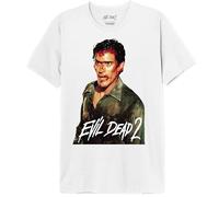 Evil Dead 2 Meedeadts004 Camiseta, Blanco, 3XL para Hombre