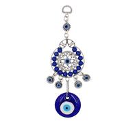 Evil Eye Decor,Rhinestone Protection Good Luck Charm - Turkish Evil Eye Charm Wall Decorations - for Office Car Living Room Bedroom Entrance Door Window Tree