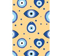 Evil Eye Journal: A Blank Lined Notebook for Your Most Inspired Morning Pages, Braindumps, Insights, A-ha's & Epiphanies, Words of Wisdom, and Journaling (6"x9", 132 pgs)
