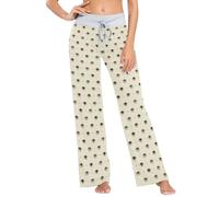 Evil Eye Magic Boho Witch - Pantalones de pijama para mujer, ligeros, ropa de noche para invierno, talla L