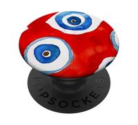 Evil Eye Red Blue PopSockets PopGrip Adhesivo