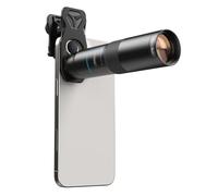 Evil Eye TeleMacro Pro 10X Teleobjetivo para Smartphones, Zoom 10X + Lente Macro 10X, Ultraligero, Multicapa y Lente ED, Clip Universal, Ideal para iPhone 17/16/15/14/13, Samsung & Android