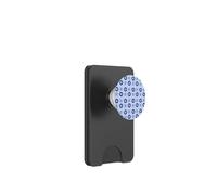 Evil Eye Turkish Arabesque Eyeball Pattern Pastel Blue PopSockets PopWallet para MagSafe