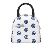 Evil Eyes. Bolsa de almuerzo con aislamiento práctico y a la moda, ligera, para escuela, picnic, senderismo