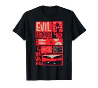 Evil Genius The World Domination Juego de simulación Retro Camiseta