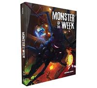 Evil Hat Productions, LLC Monster of The Week: edición de tapa dura - Libro de rol para 3-5 personas, misterios sobrenaturales, añade 2 nuevos libros de jugadas, comienza a cazar, juego de rol de