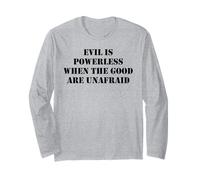 Evil is Powerless When The Good Are Unafraid Save Democracy Manga Larga