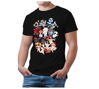 Evil Up The Binding of Isaac Awesome T-Shirt Video Game Afterbirth Wolf Comic Cotton Graphic Shirt Round Neck Top