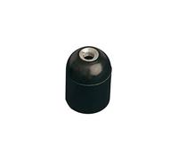 Evila - Portalámparas e27 baquelita liso 4a 250v negro