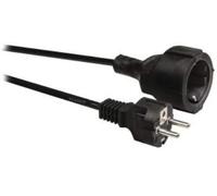 Evila - Prolongador negro shucko 3x15 5m
