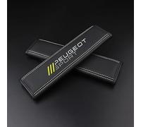 EVIMO Almohadilla Cinturon Coche, para Peugeot Sport 206 208 3008 307 207 301 308 5008 2008 508 Transpirable Protectoras Seguridad CojíN de Protección deHombro, Coche Accesorios Interior,B