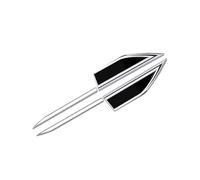 EVIMO Coche Insignia Pegatina, para Renault Captur 2 | Kadjar | Megane 4 2019-2022 2023 2024 Calcomanía Emblema Insignia, calcomanía de Letras de Insignia Decoración Externa Etiqueta,A