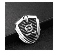 EVIMO Coche Insignia Pegatina, para Volvo XC40 XC60 XC90 XC70 S60 S80 S90 Calcomanía Emblema Insignia, calcomanía de Letras de Insignia Decoración Externa Etiqueta,B