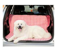 evimo Funda Coche Perros, para Renault Captur 2000-2024 2025 2026 | manta impermeable protectora,asientos traseros,cubierta lavable antideslizante,viajes mascotas,resistente,rojo