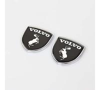 EVIMO Pegatina de Insignia para Volvo, Calcomanía de Metal, Decoración Externa de Coche, Color A