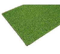 Evita B1 | Alfombra de exterior Alfombra con agujeros de drenaje para jardín y eventos, blanco, Corte (2m de ancho / 24m de largo)