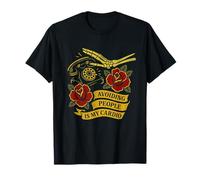 Evitar a Las Personas es mi Humor Cardio introvertido Esqueleto teléfono Camiseta