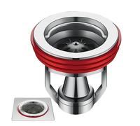 Evitar El Flujo De Espalda De Drenaje De Suelo - Vela De Drenaje Del Suelo | Montaje De Protección De Flujo De Espalda | Caltilla De Aguas Residuales | Accesorios De Baño De Cobre De Cobre De La