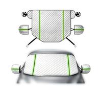 Evitar Hielo Luna Coche Compatible con Ferrari SF90 XX Stradale 2023-2026 | , protección contra nieve, escarcha, hielo, hojas caídas, rayos UV y agua (plateado).