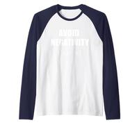 Evitar LA NEGATIVIDAD f(x) = |x| Meme de Matemáticas Gracioso Valor Absoluto Camiseta Manga Raglan