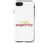 Evitar la negatividad | Matemático Divertido | Positividad Carcasa para iPhone SE (2020) / 7/8