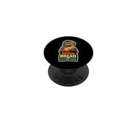 Evite el Pan y la extinción Divertido Dinosaurio Keto PopSockets PopGrip Adhesivo