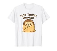 Evite la interacción Social Hoy no es Humano Camiseta