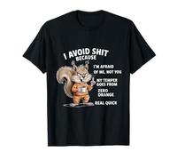 Evito Cosas Porque Tengo Miedo de mí, no a ti, mi Temperamento Camiseta