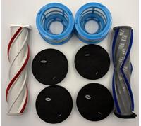 EVKLN Filtros HEPA de repuesto compatibles con aspiradora inalámbrica Bissell PowerClean 4039, 4241, 4052, 4026, 4137, 4031, 4051, 4205, 2 filtros HEPA y 4 filtros de espuma