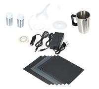 Evliery Kit de ReparacióN de Faros Delanteros de Coche, Faros Delanteros Polacos, 100 ML, PolíMero LíQuido, Faros, ReparacióN de Cristales, ArañAzos, Enchufe de la UE