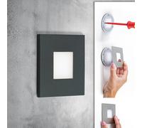 EVN LQ230 aplique LED empotrado directo antracita