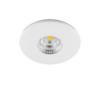 EVN Magneto de techo LED empotrada IP44 blanco
