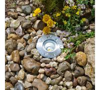 EVN Suricata, redonda, 60°, acero inoxidable, 6W, 3.000 K