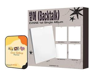 EVNNE Album - Backtalk Random Digipack ver.+Pre Order Benefits+BolsVos Exclusive Idol-Inspired Giveaways Package