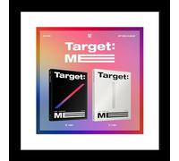 EVNNE Target: ME 1er Mini álbum CD + libro de fotos + póster plegable en paquete + tarjeta fotográfica + seguimiento Sealed Boys Planet (versión estándar E)