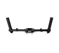 EVO Gimbals Kit de doble mango Pro-Grip - Funciona con la mayoría de estabilizadores de cámara, incluyendo EVO Rage Gen2, Rage3, Zhiyun Crane, Moza Air Plus Más | Diseño plegable - 100% aluminio CNC