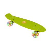 Evo Pizarra iluminada 22' | Monopatín para Principiantes o Profesionales | Monopatín con Ruedas iluminadas para niños y Adolescentes | Tabla Completa Mini Cruiser | Adecuado para Todos los