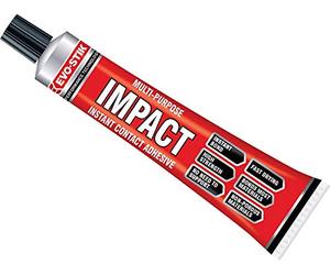 Evo Stick Impact - Adhesivo de contacto instantáneo - Pegamento de alta resistencia - Tubos pequeños