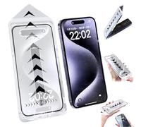 Evo Tech for iPhone Invisible Artifact Screen Protector, Evotech Protection Ecran, HD Anti-Peep Privacy Screen Protector Dust and Bubble-Free for iPhone. (HD Clear,for iPhone 16Promax)