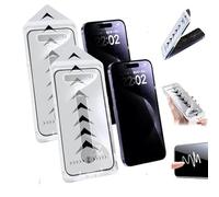 Evo Tech for iPhone Invisible Artifact Screen Protector, Evotech Protection Ecran, HD Anti-Peep Privacy Screen Protector Silk Screen Bubble-Free Room Tempered Film for iPhone (Privacy*2,13 Pro)