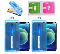Evo Tech for IPhone Invisible Artifact Screen Protector, Evotech Protection Ecran, HD Anti-Peep Privacy Screen Protector- Auto Dust-Elimination -Dust Free Without Bubbles (2 Anti-peep,15Pro MAX)