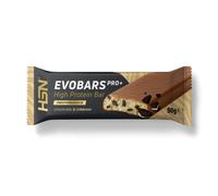 Evobars pro+ protein bars 50g galletas y crema