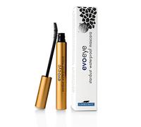 EVOBEAUTÉ evoeye Stardust Mascara Waterproof 6 ml I Máscara resistente al agua con polvo de diamante I Maquillaje de ojos para volumen máximo en negro brillante